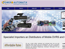 Tablet Screenshot of powerautomatix.co.za